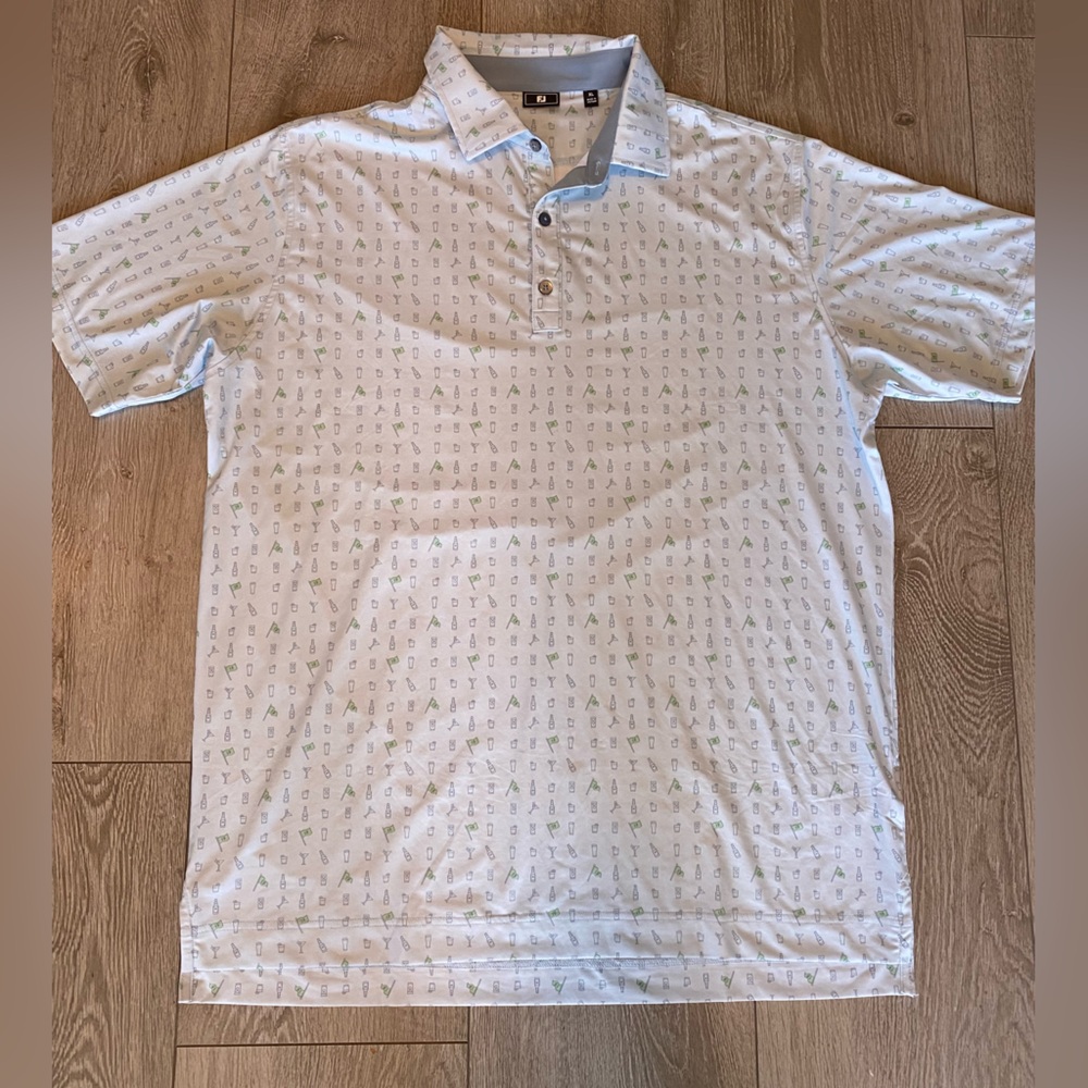 FootJoy Men's The 19th Hole Lisle Polo